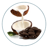 LECHE DE COCO CON CACAO BELGA